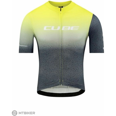 Cube Blackline Race žltá/sivá