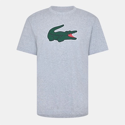 Lacoste Тениска Lacoste Men's Regular Fit T-Shirt - Silver/Green