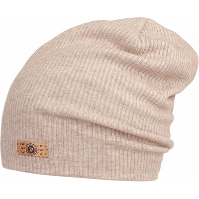 Dráče Spadnutá čiapka Dráča Rayon Rib 011 béžová Béžová