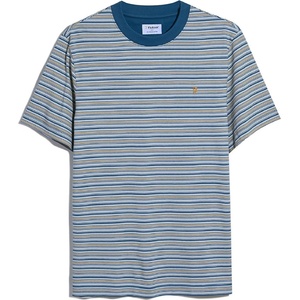 Farah Тениска Farah Danny Stripe T-Shirt - Grey