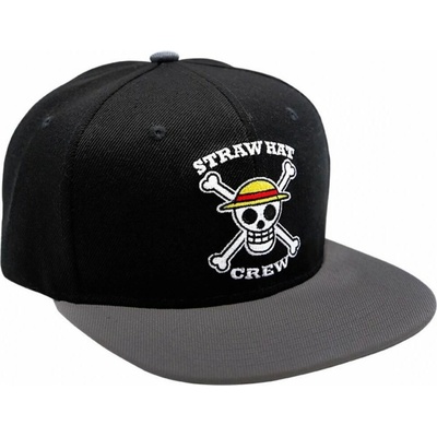Abysse One Piece Kšiltovka Skull černo-šedá