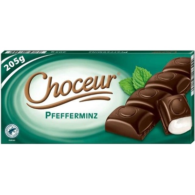 Choceur Pfefferminz hořká 205 g