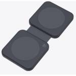 Dviced 2-in-1 foldable magnetic wireless charger - Black (DV230008)