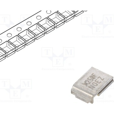 LITTELFUSE RF0313-000 Pojistka: polymerová PTC; 2,5A; 15V; 15VDC; SMD; SMD; pocínovaný
