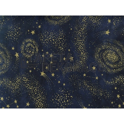 Gekkofix 14132 Samolepící tapeta Noční hvězdná obloha zářící hvězdy šířka 45 cm