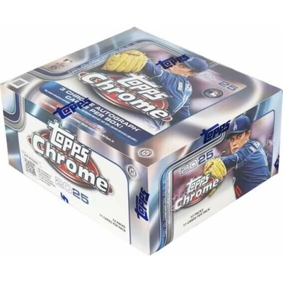 Topps 2025 Chrome Baseball Hobby Jumbo Box