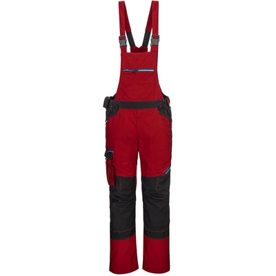 Portwest T704 WX3 pracovné nohavice na traky zelená
