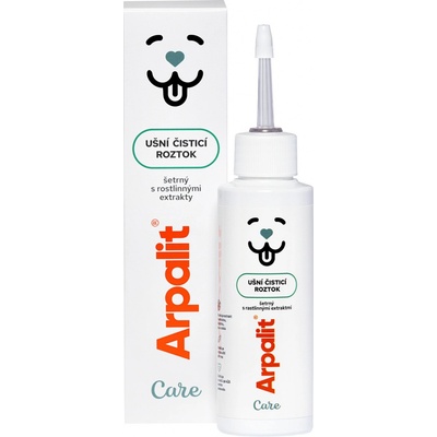 Aveflor Arpalit Care Ušný čistiaci roztok s rastlinnými extraktmi 100 ml