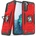 Wozinsky Калъф Wozinsky Ring Armor Tough Hybrid, за Samsung Galaxy S22 + (S22 Plus), червен (9145576239759)