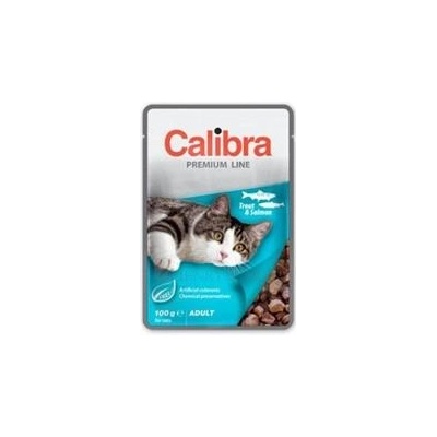 Calibra Cat Premium Adult Trout & Salmon 5 x 100 g