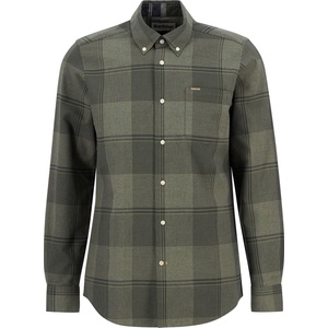Barbour Mens Heaney Shirt - Olive OL51