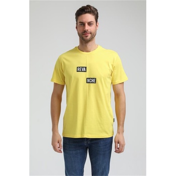 New World Polo Мъжка Slim Fit тениска 23SSM20289 - Жълта #371567 (371567_Жълт)