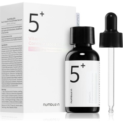 numbuzin No. 5 Glutathione Vitamin Concentrated Serum концентриран серум за лице за кожа с хиперпигментация 30ml
