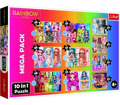 TREFL Rainbow High MEGA PACK 10v1