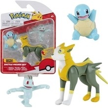 BOTI Pokémon akčné Squirtle Boltund a Machop 5 - 8 cm