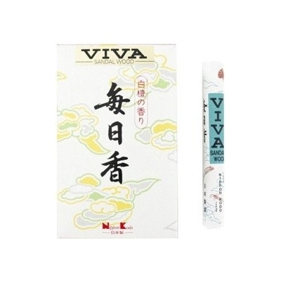 Nippon vonné tyčinky Viva Mainichi koh Sandal 50 ks