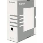 DONAU Filing box 1200 cardboard cards fsc donau, grey
