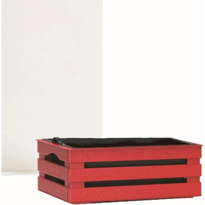 Bama Kvetináč plast červenej 31 x 25 x 13 cm