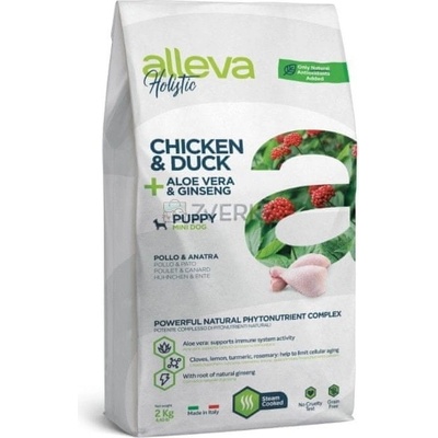 Alleva Holistic Puppy Mini Chicken and Duck 2 kg