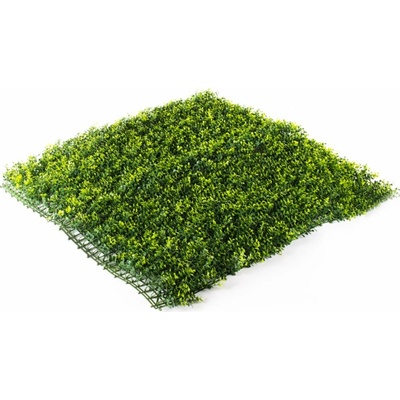 Hawaj Umělý živý plot Buxus High stěna 100 × 100 cm žlutá