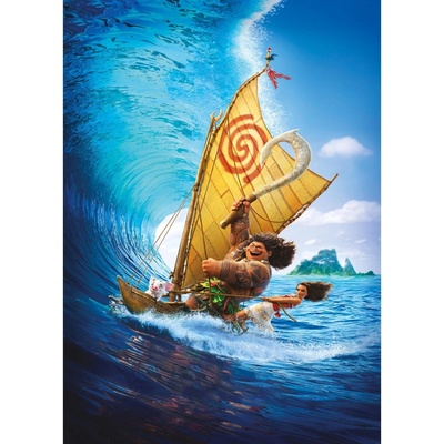 Komar Vliesová fototapeta Moana Ride the Wave rozměry 200 x 280 cm