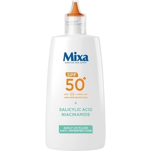 Mixa Слънцезащитен флуид за лице Anti-Imperfection, SPF50+, 40 ml - ozone