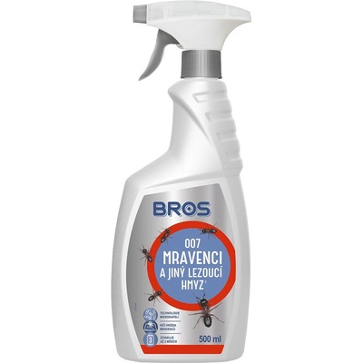 BROS Spray na mravce s lezúci hmyz rozprašovač 500 ml