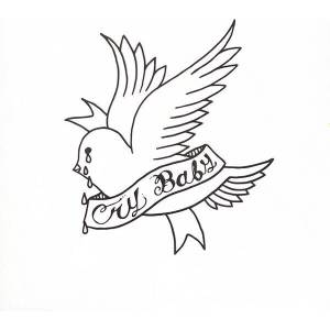 Lil Peep - Crybaby (White Coloured) (LP) (5056167177487)