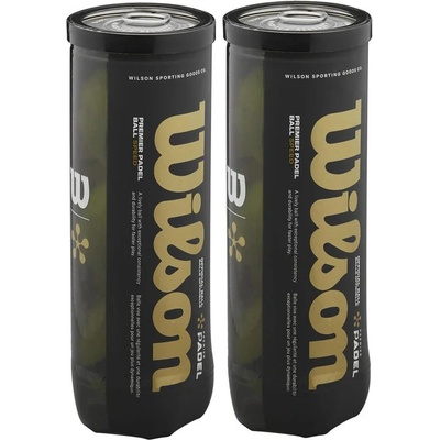 Wilson Premier Padel Speed Ball 2 x 3 ks – Zboží Dáma