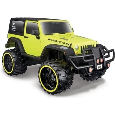 Maisto RC Jeep Wrangler Rubicon OffRoad žlutá2 4GHz XTR 1:16