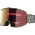 Salomon Ски маска Salomon Sentry Pro Sigma Photo Cat. 1-3 VLT 13-55% Ski goggles - Castor Gray / Poppy Red - размер One Size (417-4501-0311)