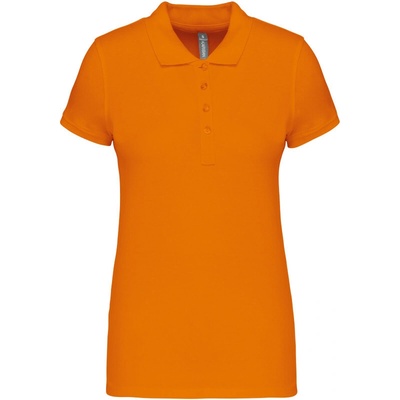 Kariban Polokošile Kariban K255 krátký rukáv dámská COT-20K25523500 Oranžová