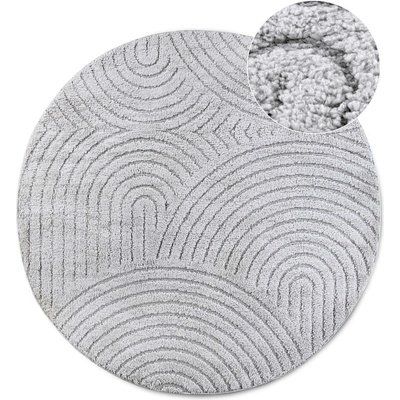 Elle Decoration Светлосив кръгъл килим ø 200 cm Panglao New York Light Grey - Elle Decoration (106205-200)