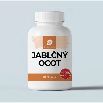 Dr.fleming Jablčný ocot +10% gratis 110 kapsúl