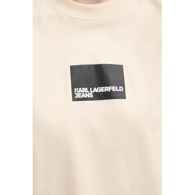 Karl Lagerfeld Jeans Памучна тениска Karl Lagerfeld Jeans (A1W17006)