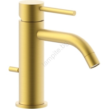 PAFFONI - Смесител за умивалник + изпразнител LIGHT златен (PF0149)