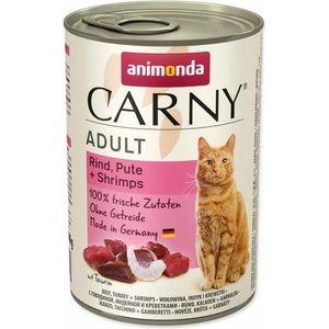 Animonda Carny Adult beef, turkey & shrimp 6x400 g