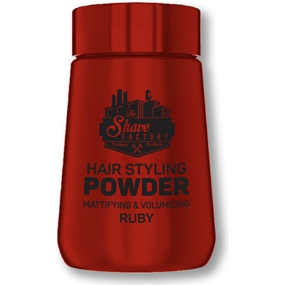 The Shave Factory stylingový púder na vlasy v krabici Ruby 20g