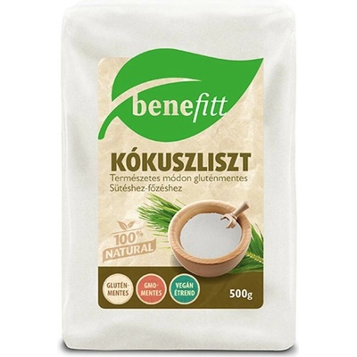 Benefitt Bezlepková kokosová mouka 500 g