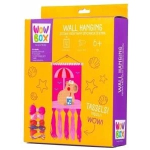 TM Toys Wow Box Creative Set for Kids Macrame Capybara at the Beach Tm Toys (WOW0278)