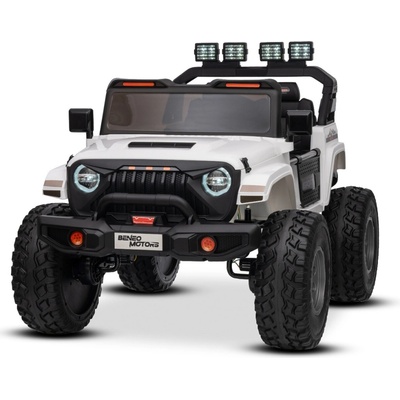 Beneo Elektrické autíčko Motors OFFRIDE 4x4 biele