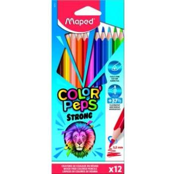 Maped MAPED: Комплект цветни моливи Color Peps Strong