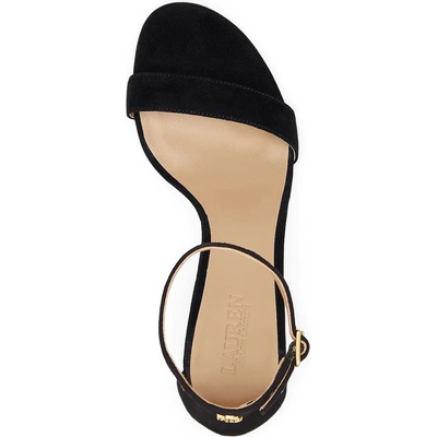 Lauren Ralph Lauren Велурени сандали Lauren Ralph Lauren Allie Mid (802959175001.001)