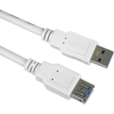 PremiumCord ku3paa5w USB 3.0 Super-speed 5Gbps A-A, MF, 9pin, 5m bílý