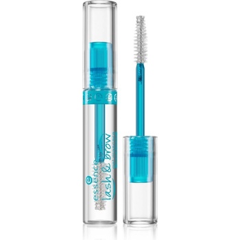 Essence Lash & Brow gelová riasenka na řasy a obočie Transparent 9 ml