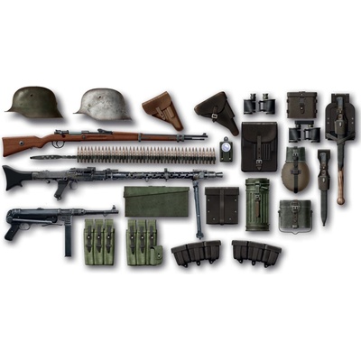 ICM WWII German Infantry Weapons & Equipment 1:35