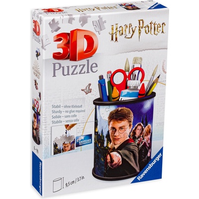 Ravensburger 3D Пъзел Ravensburger от 54 части - Хари Потър, моливник (11154)