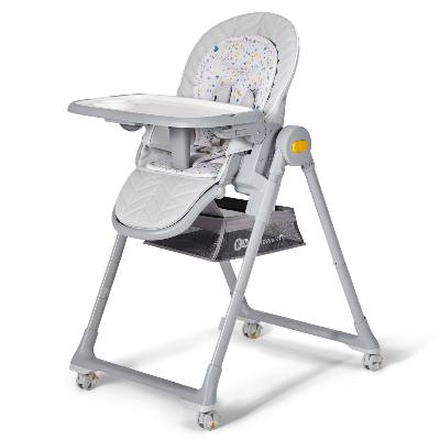 Столче за хранене KinderKraft LASTREE, Сиво, KHLAST00GRY (NEW023204)