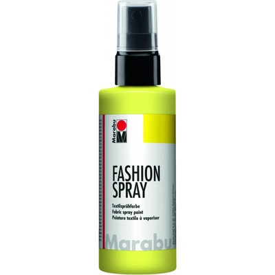 Marabu Fashion sprej na světlý textil citronový 100 ml