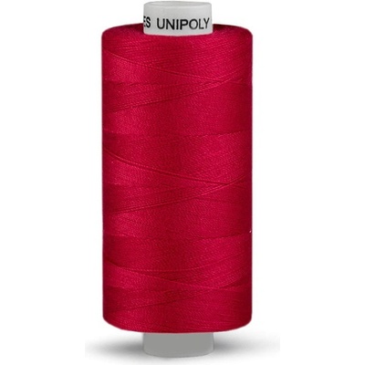 Polyesterové nitě Unipoly návin 500 m 346 Bordeaux
